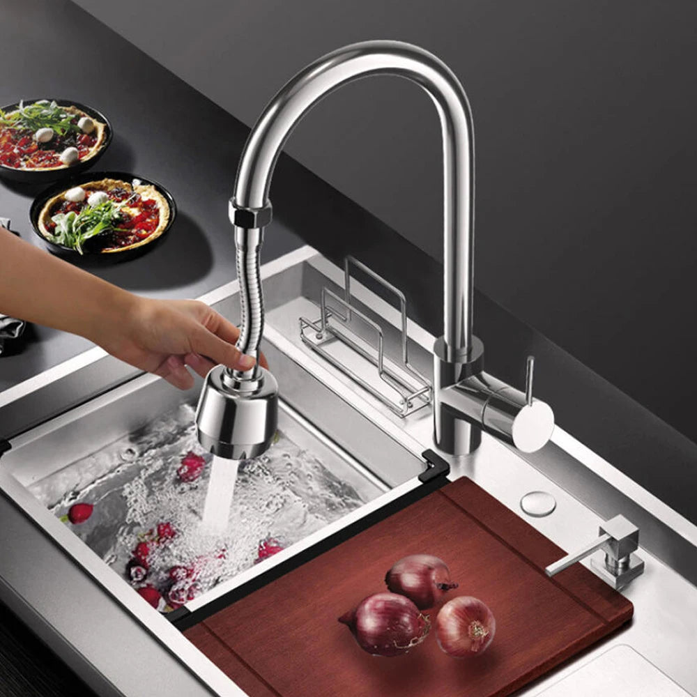 Torneira Extensora 360° Universal – Economia de Água e Praticidade Absoluta na Sua Cozinha